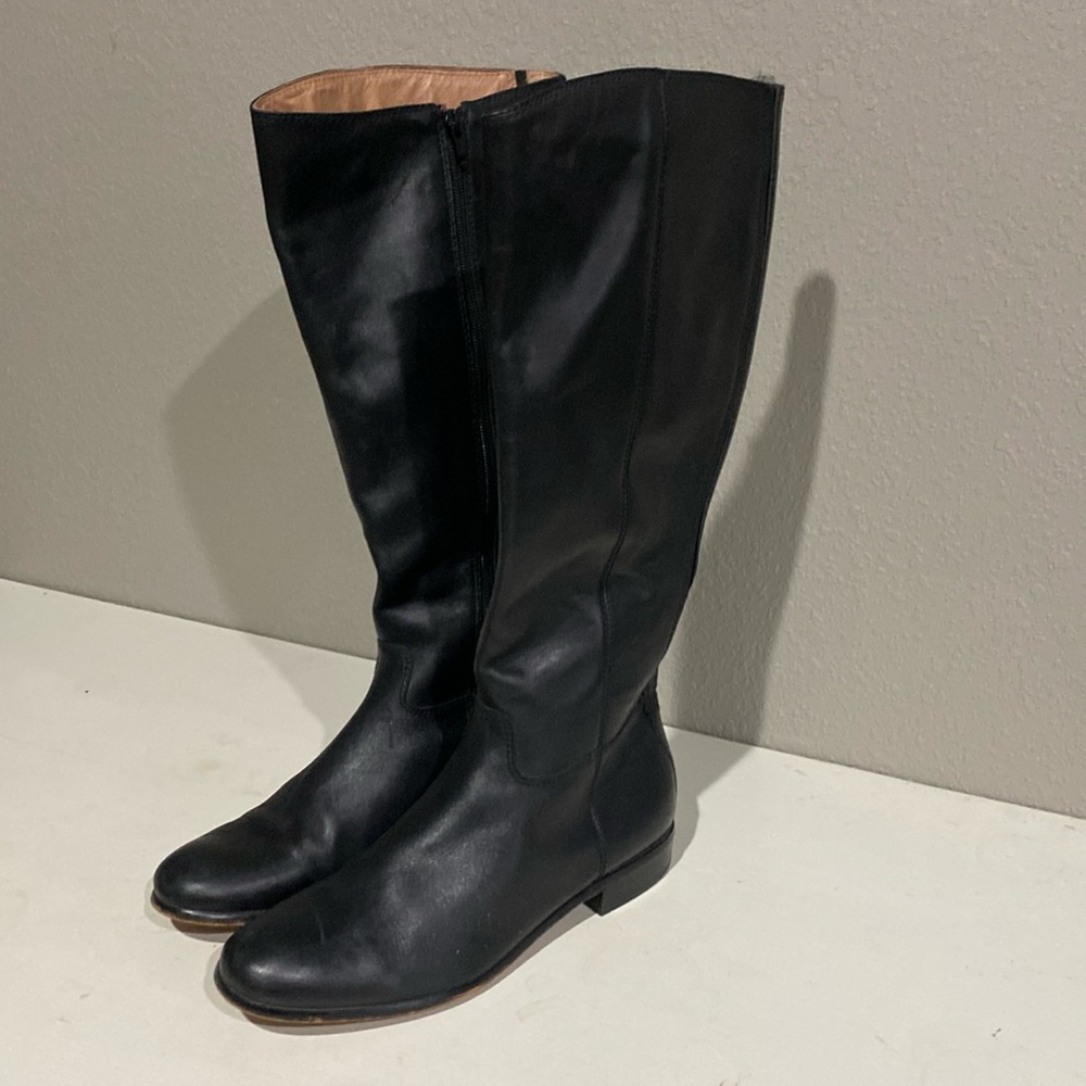 Corso Como black riding boots. Woman’s size 9m